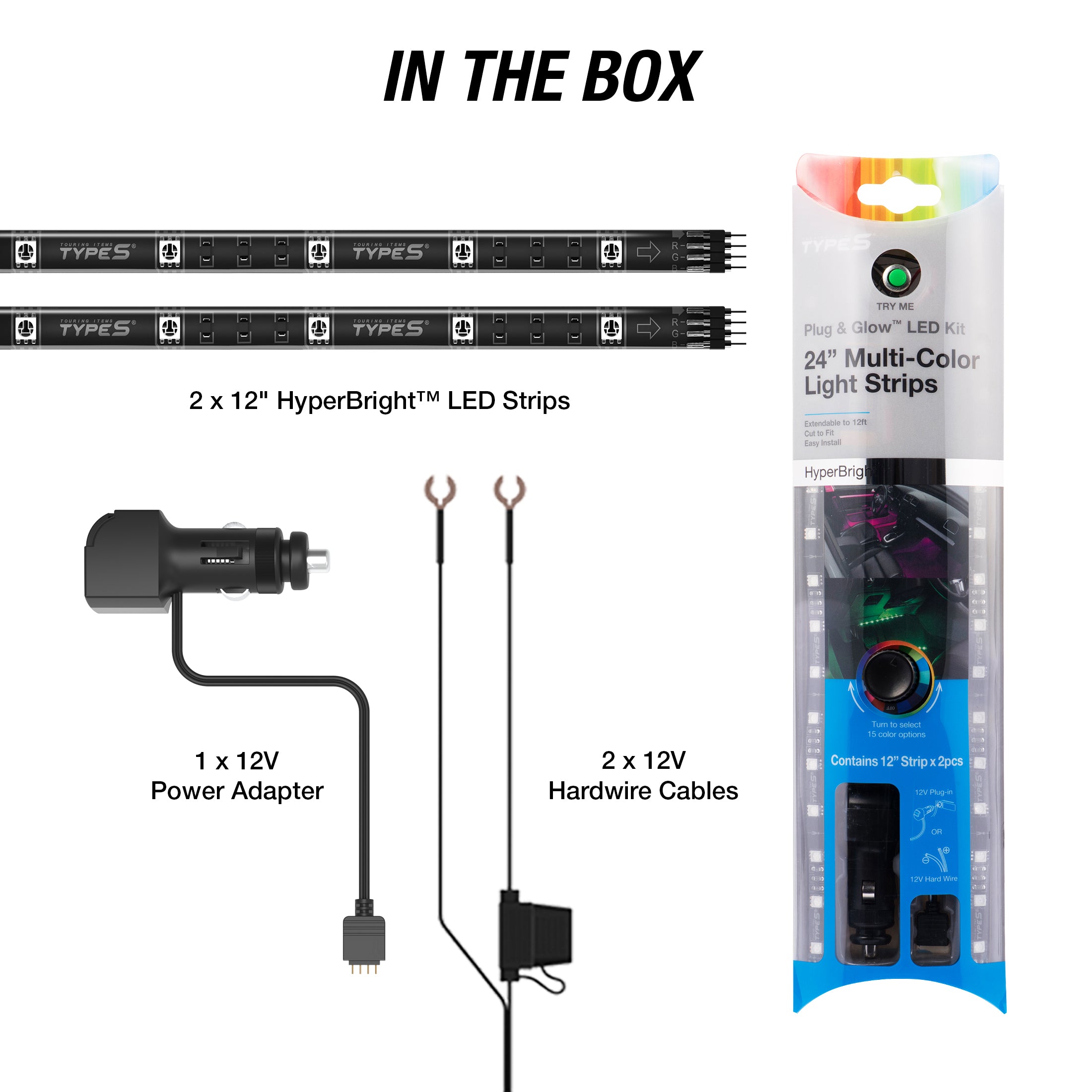TYPE S HyperBright™ 24" LED Lighting Kit