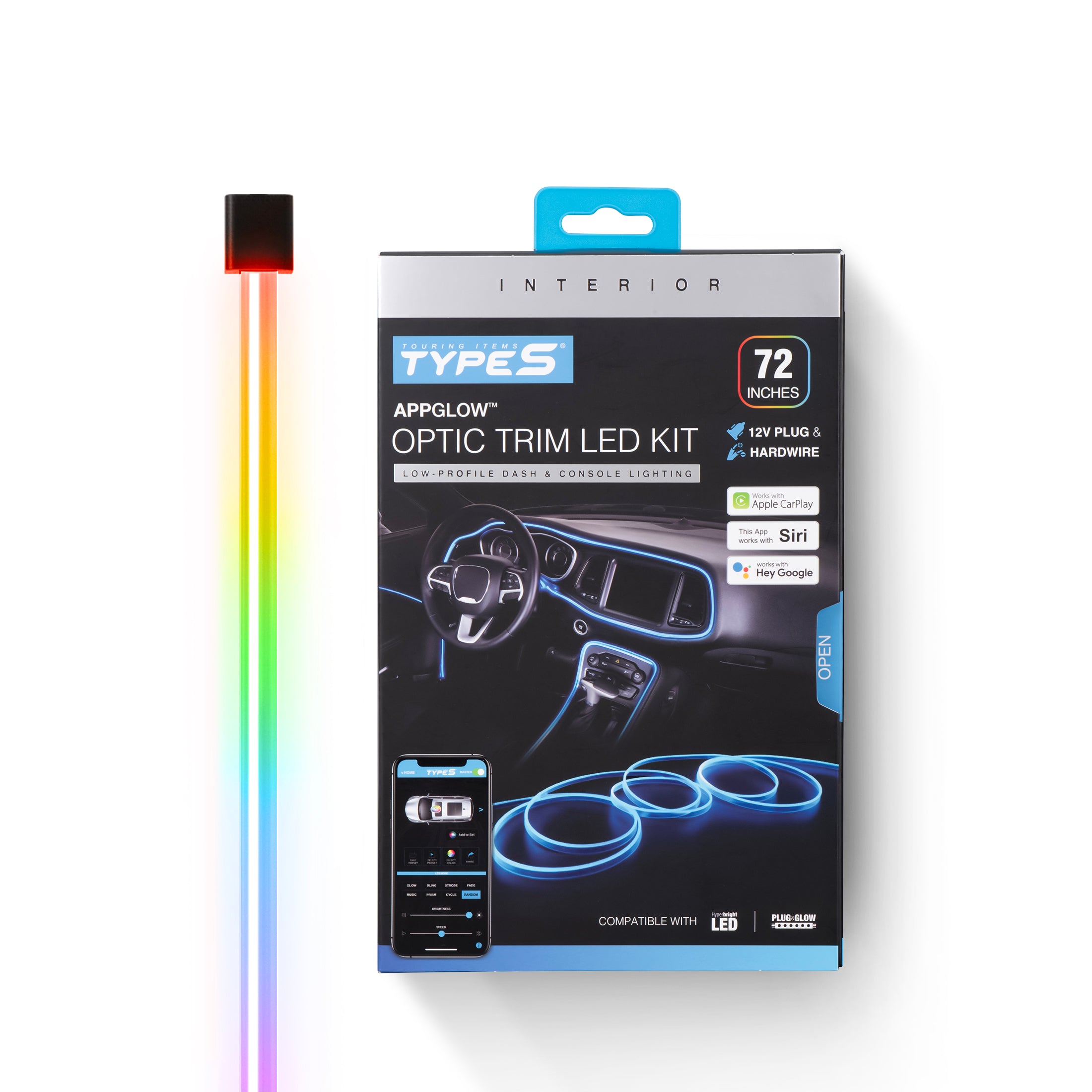 TYPE S 72" Smart LED Interior Trim Lighting Kit