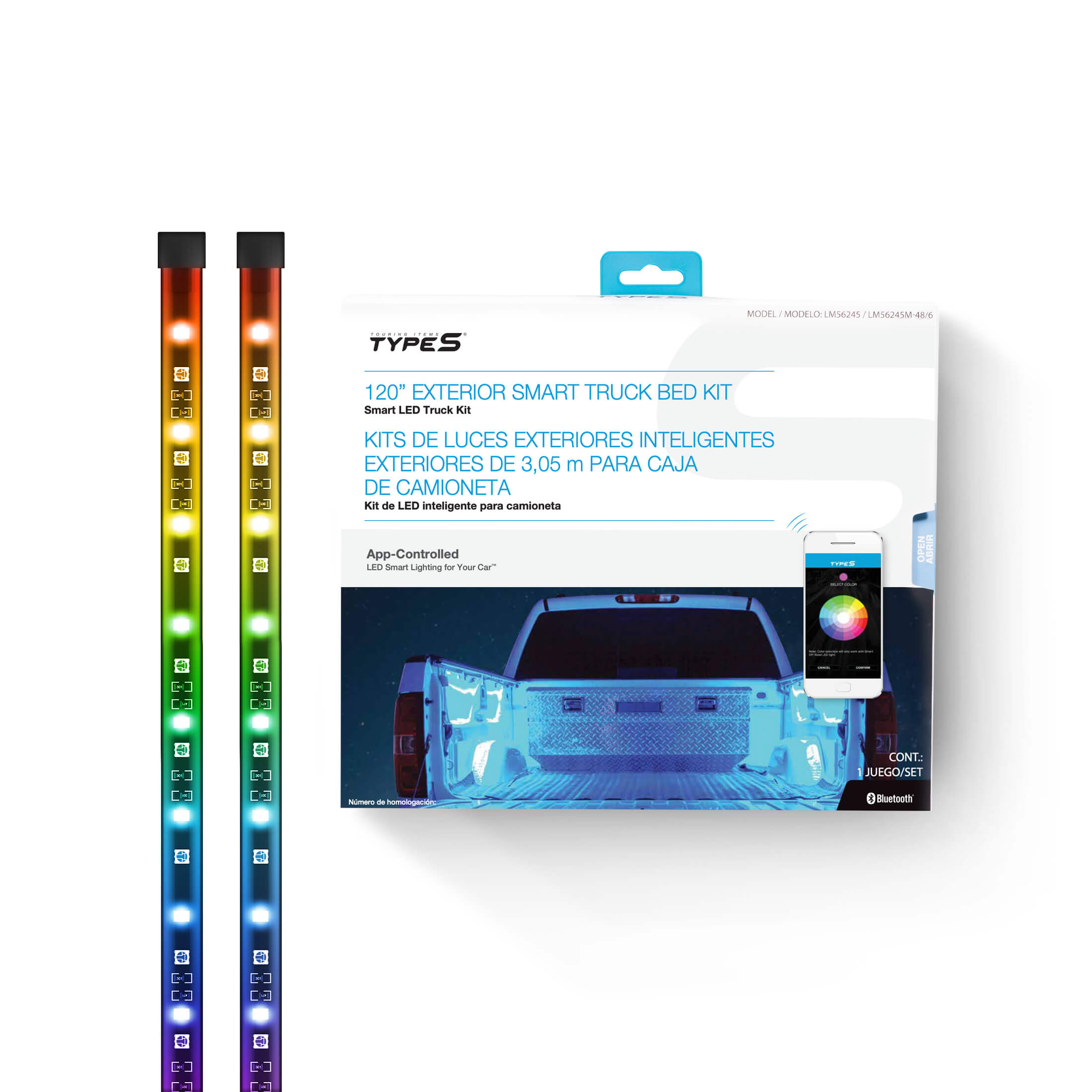 TYPE S 120" Smart LED Truck Bed Lighting Kit