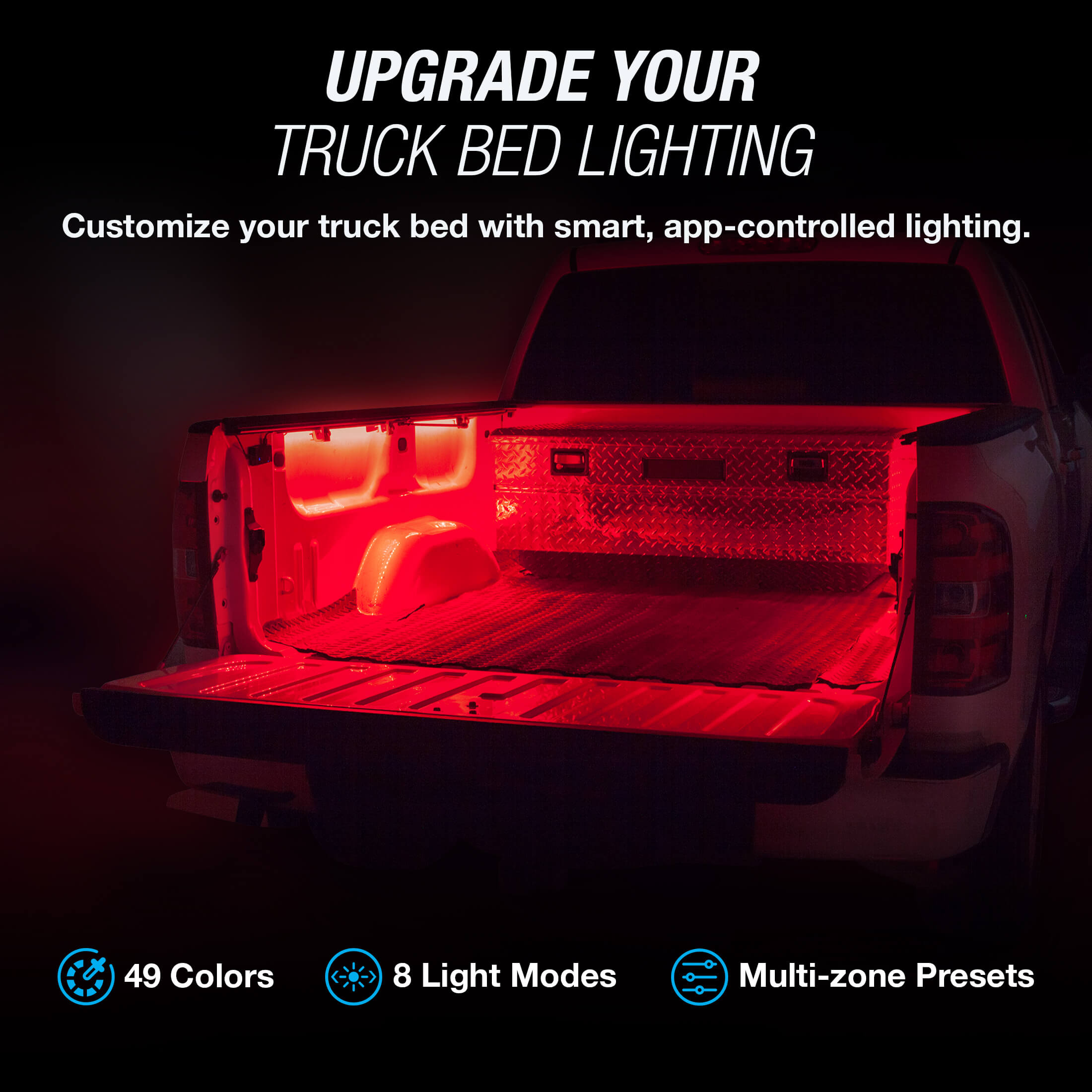 TYPE S 120" Smart LED Truck Bed Lighting Kit