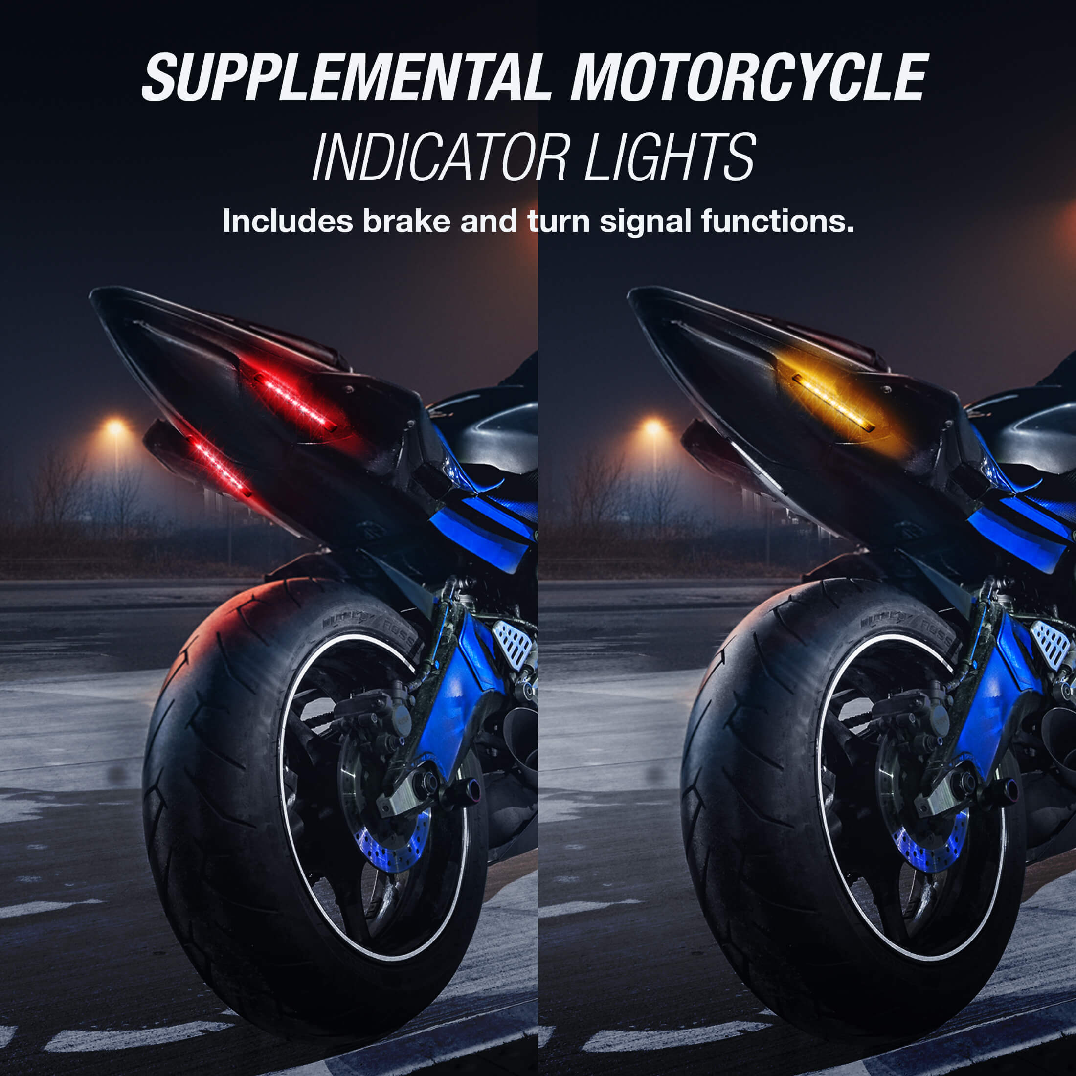 TYPE S Smart LED Hood & Motorcycle Lighting Kit