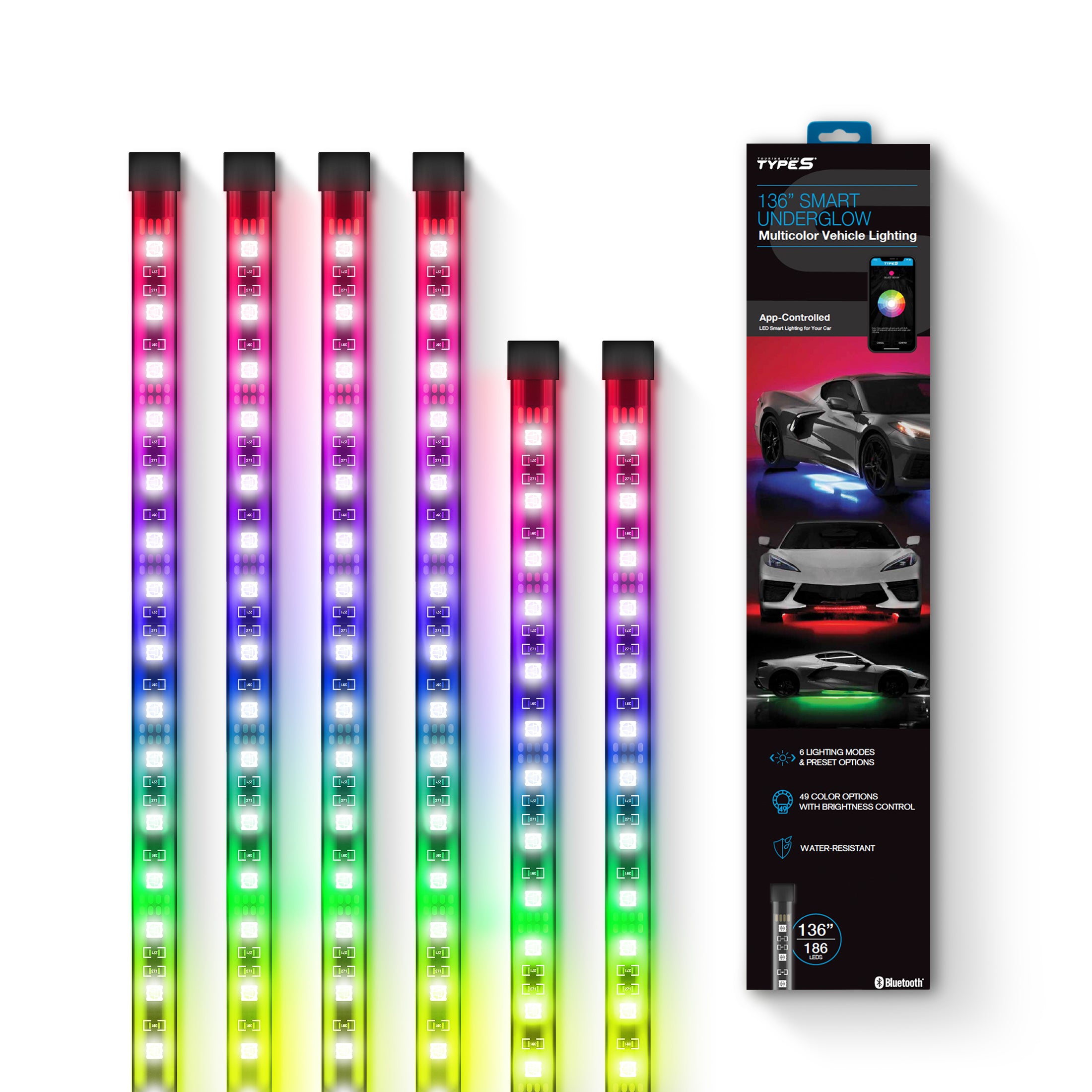 TYPE S 136" Smart LED Exterior Lighting Kit