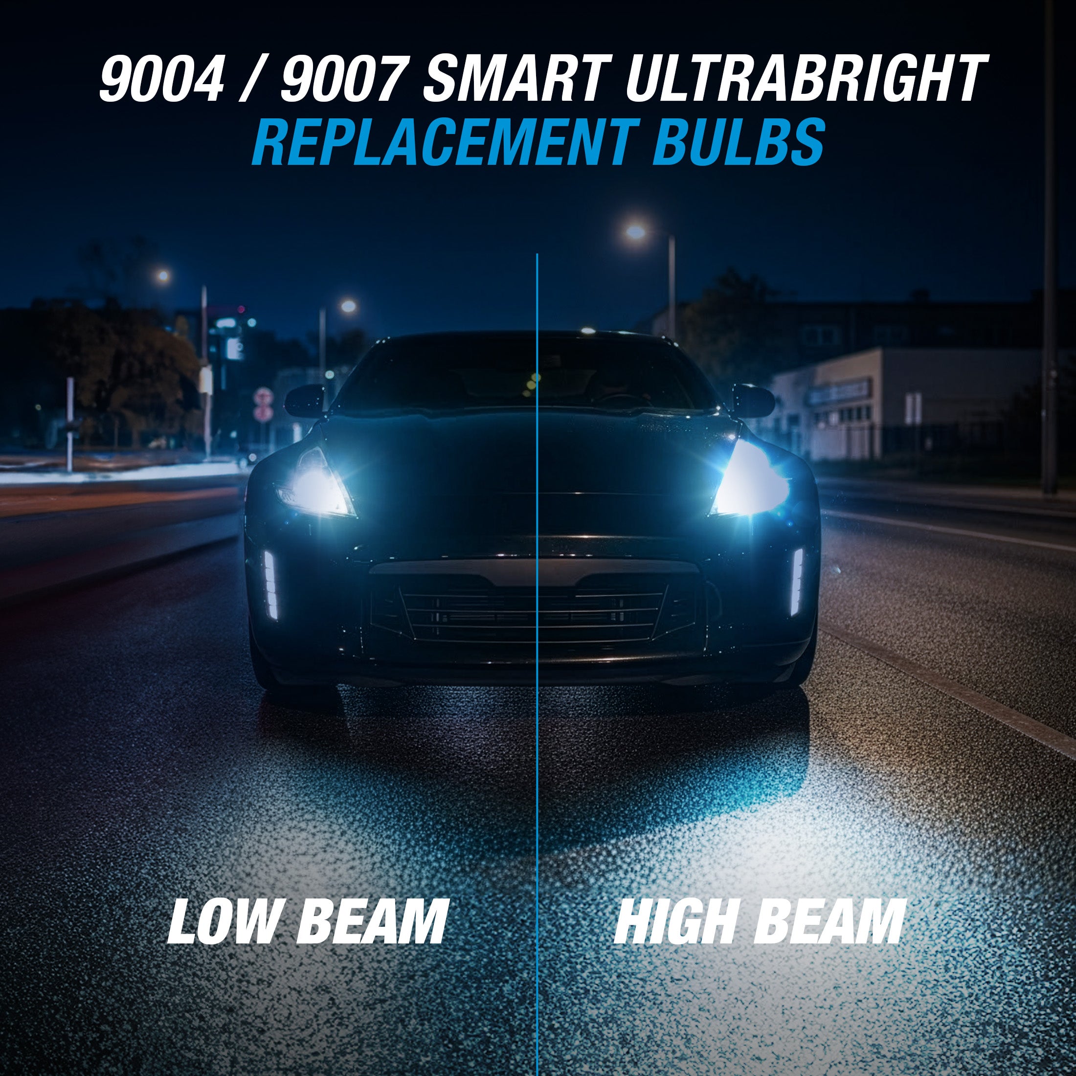 ULTRABRIGHT LED FOG LIGHT SET - 9004 / 9007