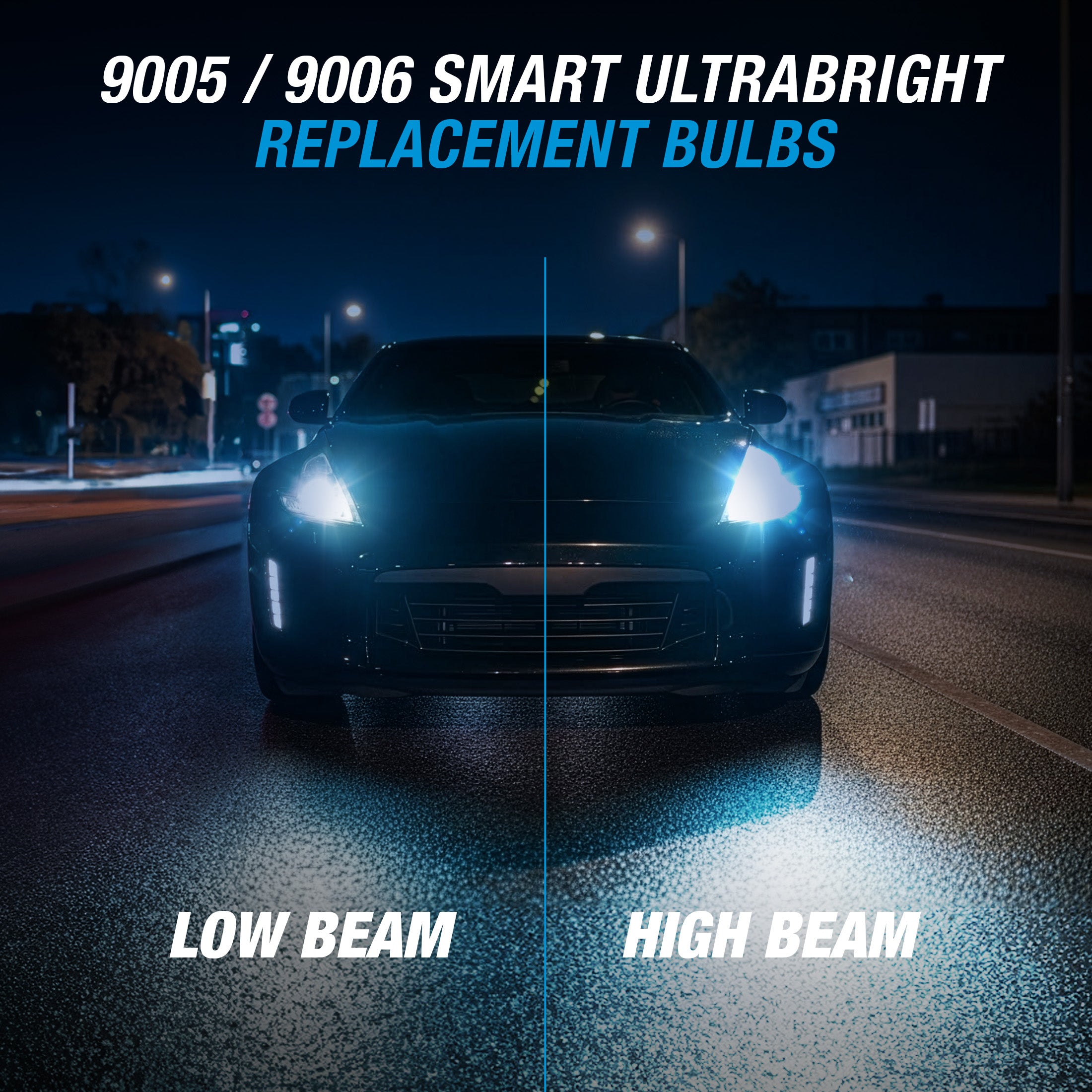 SMART ULTRABRIGHT LED FOG LIGHT SET - 9005 / 9006
