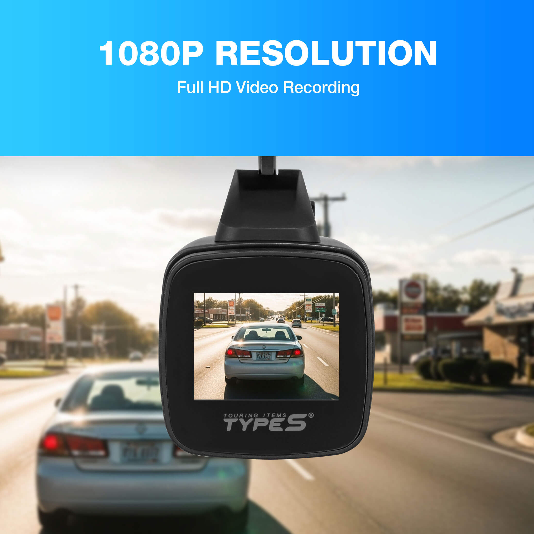 TYPE S S100 1080p Full HD Dashcam