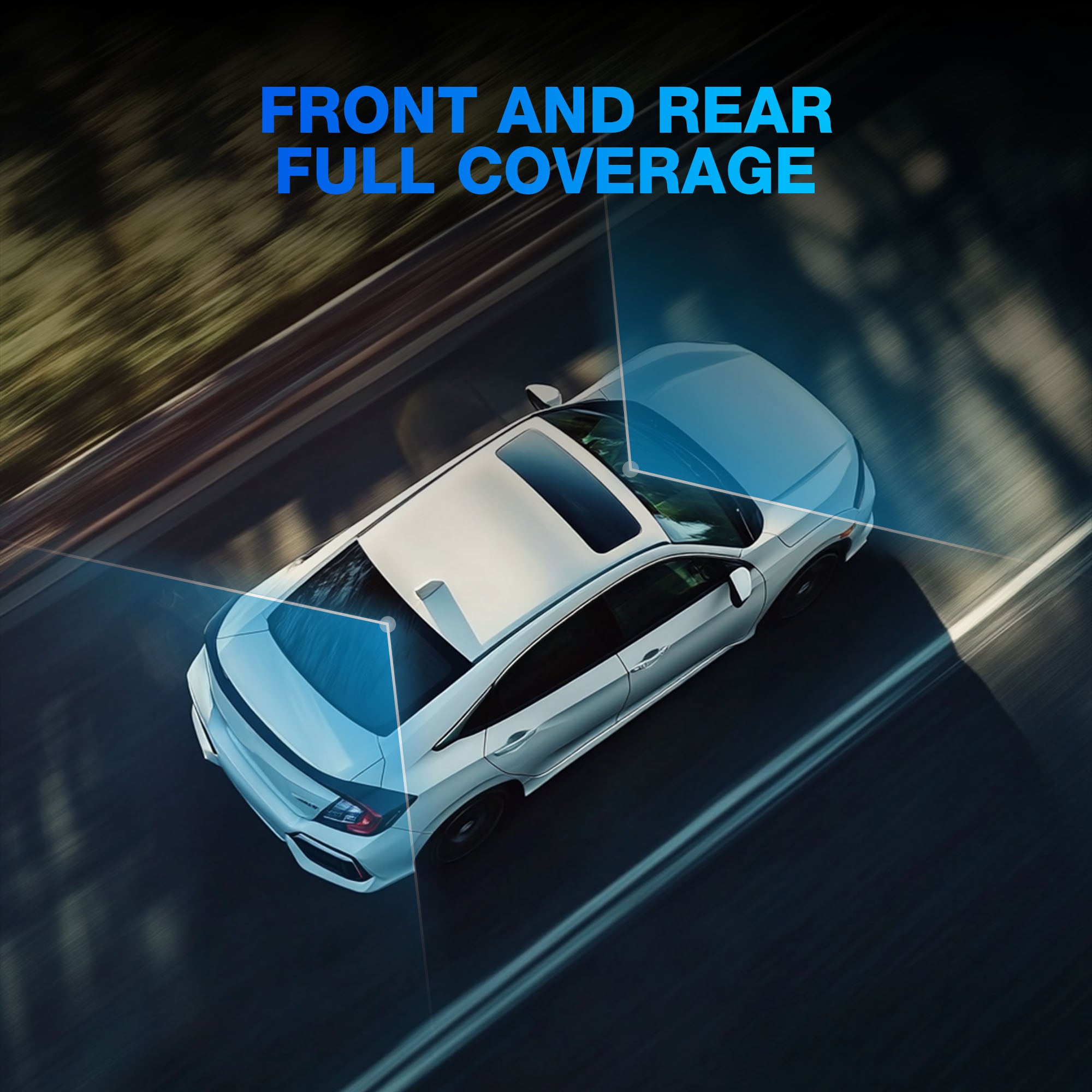 TYPE S T400 PLUS 4K AI Dash Cam with Full-Coverage Advanced Driver Assistant