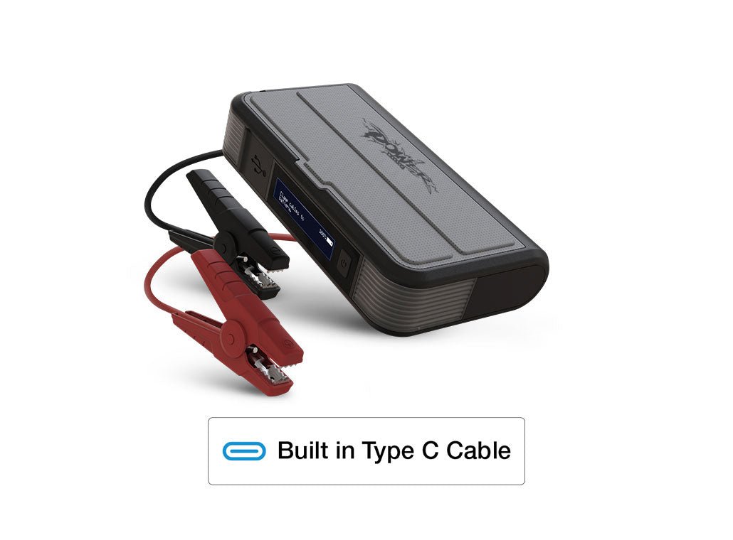 Mike Power 8000mAh Wireless Jump Starter with Built-in Cable - TYPE S Touring Items-AC533654-1