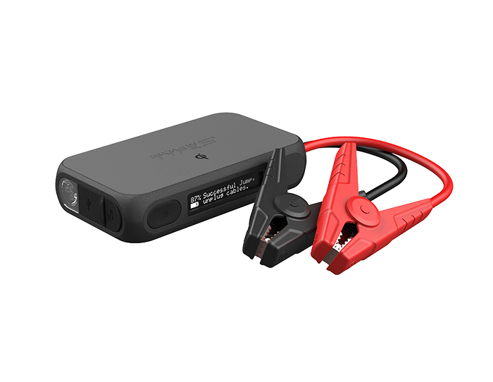 Type S 12V 6.0L Jump Starter with Qi Wireless Power Bank