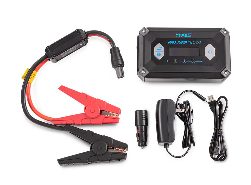 TYPE S 12V 9.0L ProJump™ Battery Jump Starter with JumpGuide™ and 18,000 mAh Power Bank - TYPE S Touring Items-AC530017-1