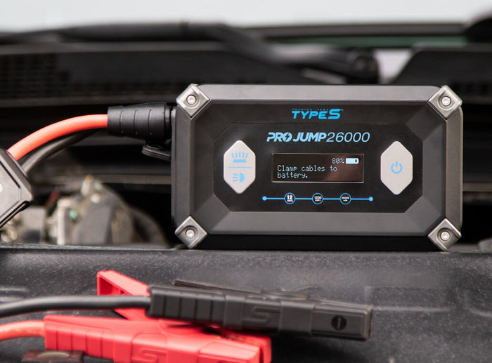 TYPE S 12V 9.0L ProJump™ Battery Jump Starter with JumpGuide™ and 26,0