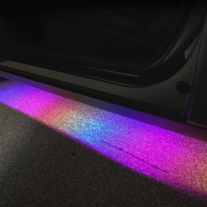 LED Streifen, Auto Inneneinrichtung 8 Farbe 72 LEDs Multicolor