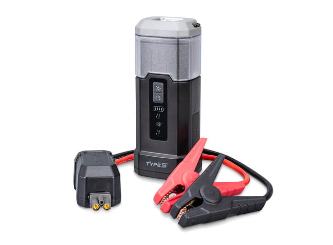 Type S Portable Jump Starter & Power Bank with Emergency Multimode  Floodlight 