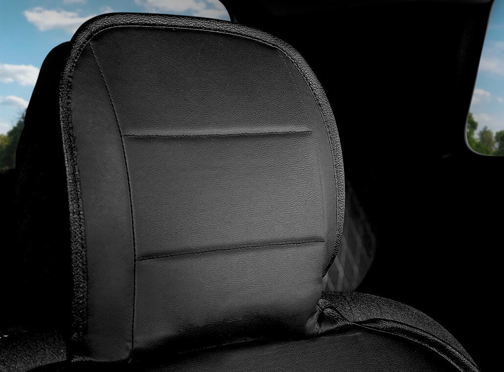 TYPE S ﻿﻿Premium Comfort Faux Leather Seat Cover 2 Piece - TYPE S Touring Items-SC532862A-2
