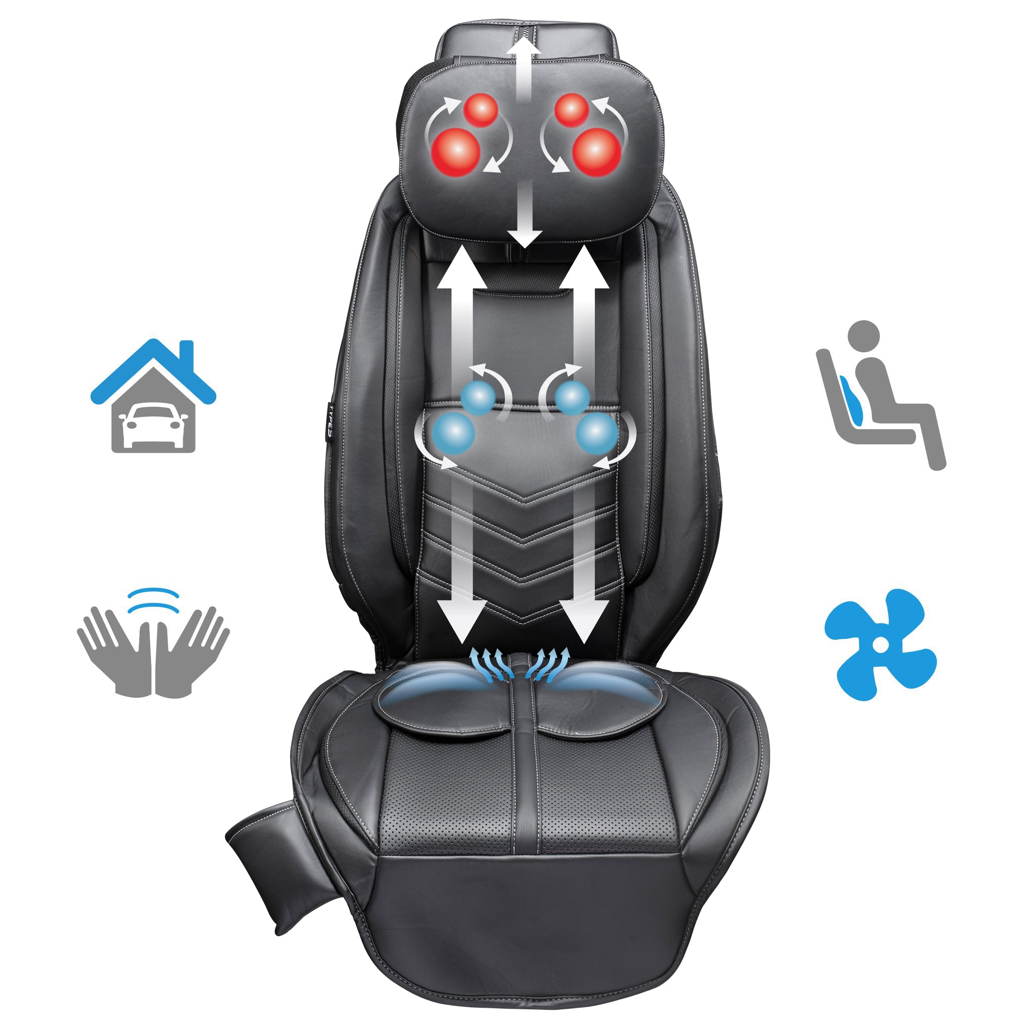 TYPE S Shiatsu Plus Air Massage Cushion - TYPE S Touring Items-SC530012-1