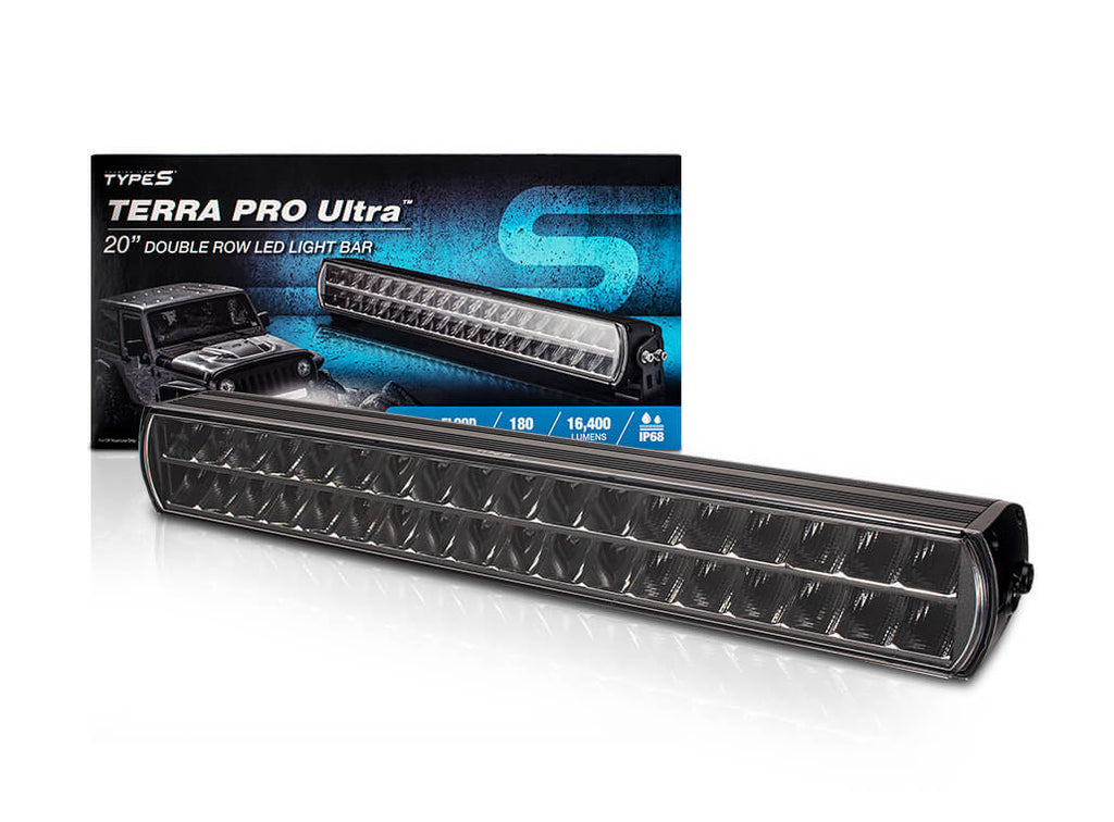 Type S Terra Pro Ultra Light 20 Double-Row LED Light Bar