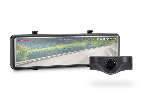 TYPE S Y400 Plus 4K Mirror Dashcam u0026 Rear Cam 3-in-1 Set